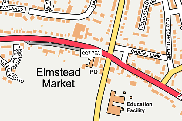Map of EUROJUST LIMITED at local scale