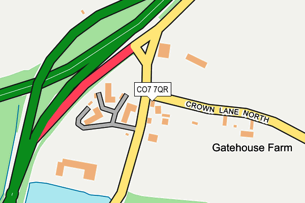 Map of ANGLOPLAS LIMITED at local scale