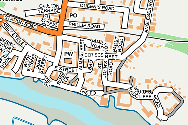 Map of MCS ENGINEERING (COLCHESTER) LTD at local scale