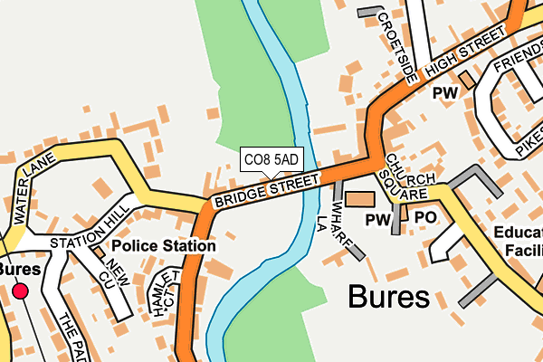Map of SUDBURY STUDIOS LIMITED at local scale