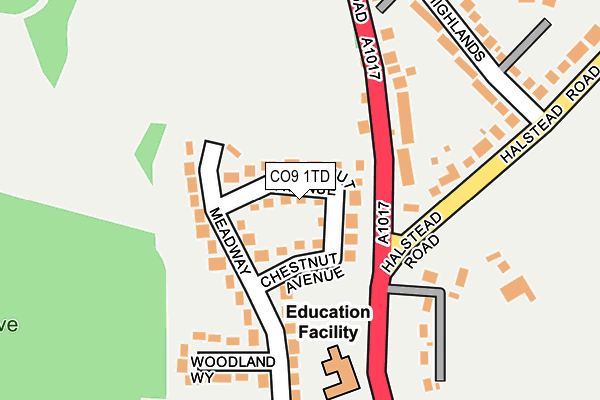 Map of WRITEMEDIA LTD at local scale