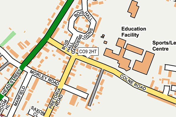 Map of PAVELY CONSTRUCTION LTD at local scale