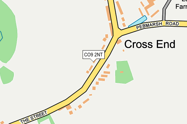 CO9 2NT map - OS OpenMap – Local (Ordnance Survey)