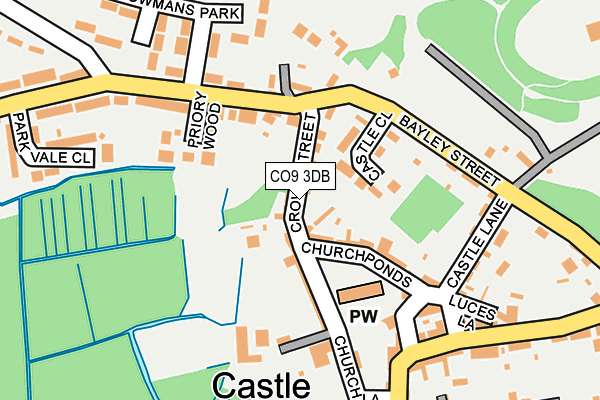 Map of SITESCANNER LTD at local scale