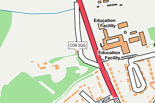 Map of IWAS LIMITED at local scale