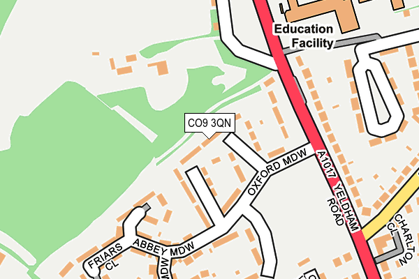 Map of FRIDAYWOOD GATES LIMITED at local scale