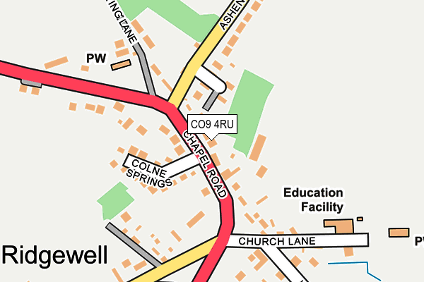 Map of EATON ENGINEERING LIMITED at local scale