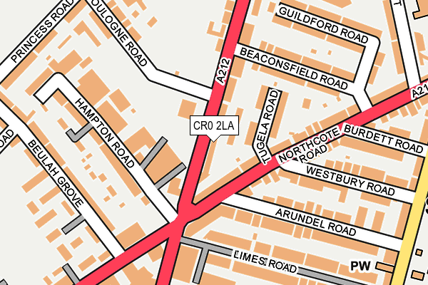 Map of C WAY PROPERTIES LIMITED at local scale