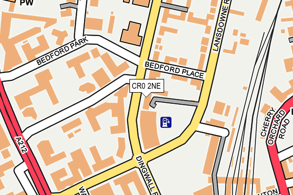 Map of SANDCOT LIMITED at local scale