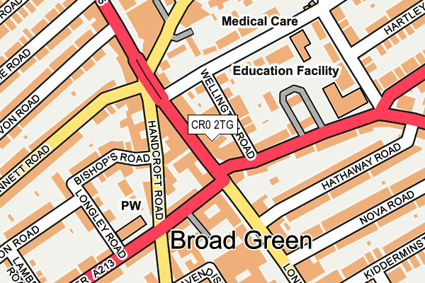 Map of CANDOUR AUTO TECH UK LTD at local scale