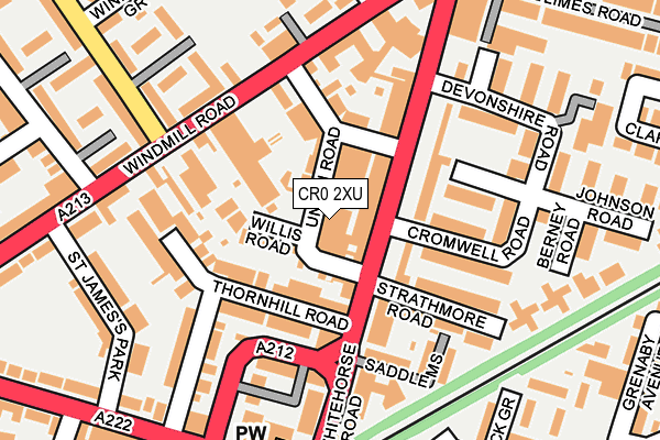 Map of SGJ CONSULTING HOUSE LTD at local scale