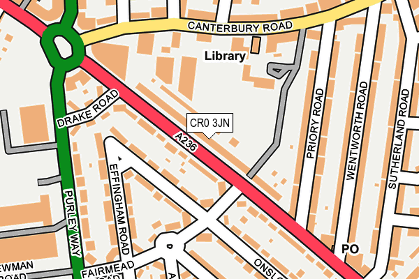 Map of AMK ACCOUNTANTS LTD at local scale