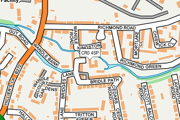 CR0 4SP map - OS OpenMap – Local (Ordnance Survey)