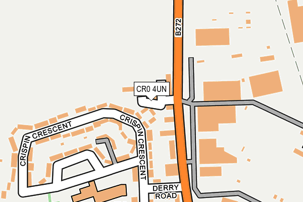 CR0 4UN map - OS OpenMap – Local (Ordnance Survey)