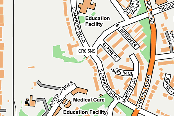 Map of D4B LTD at local scale