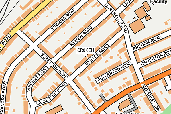 CR0 6EH map - OS OpenMap – Local (Ordnance Survey)