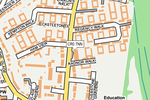 CR0 7NN map - OS OpenMap – Local (Ordnance Survey)