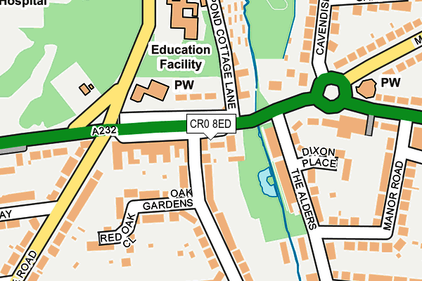 Map of WESTWAY DRAINAGE LTD at local scale