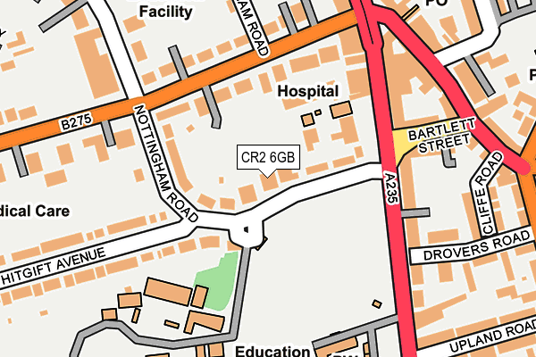 CR2 6GB map - OS OpenMap – Local (Ordnance Survey)