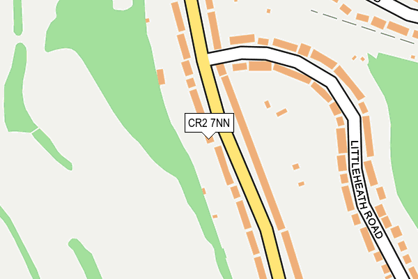 CR2 7NN map - OS OpenMap – Local (Ordnance Survey)
