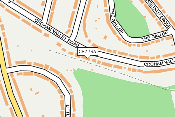 Map of PARKHOUSE PROPERTY (SOUTHEND) LIMITED at local scale