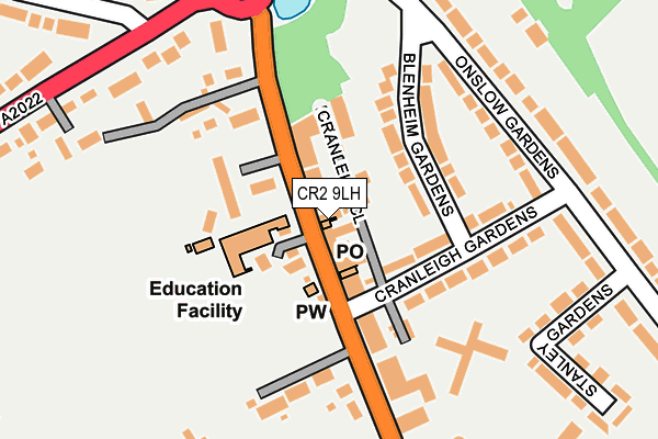Map of STONE RIGHT LTD at local scale