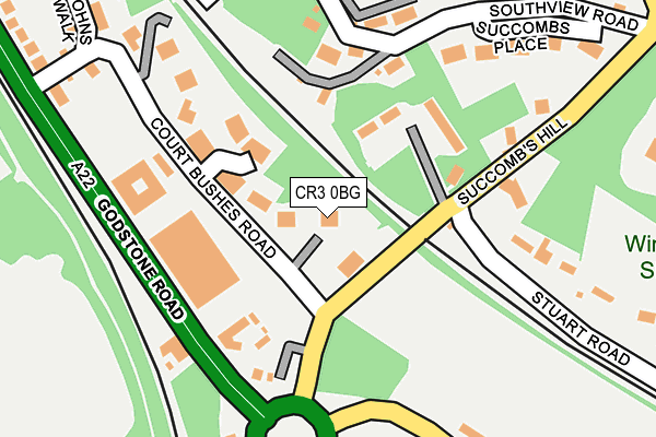 Map of V AND B FACILITIES AND BUILDING MAINTENANCE LIMITED at local scale