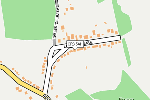 CR3 5AH map - OS OpenMap – Local (Ordnance Survey)