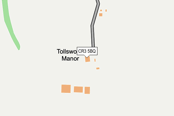 CR3 5BQ map - OS OpenMap – Local (Ordnance Survey)