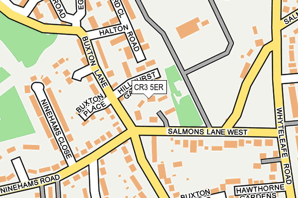 CR3 5ER map - OS OpenMap – Local (Ordnance Survey)
