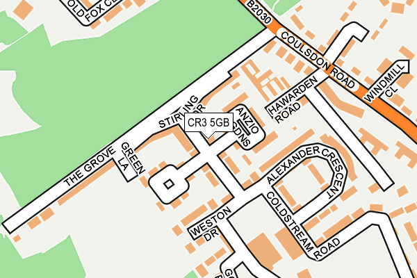 CR3 5GB map - OS OpenMap – Local (Ordnance Survey)