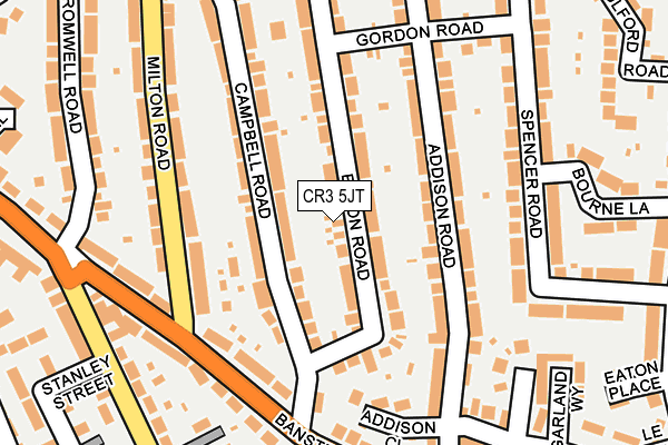 CR3 5JT map - OS OpenMap – Local (Ordnance Survey)