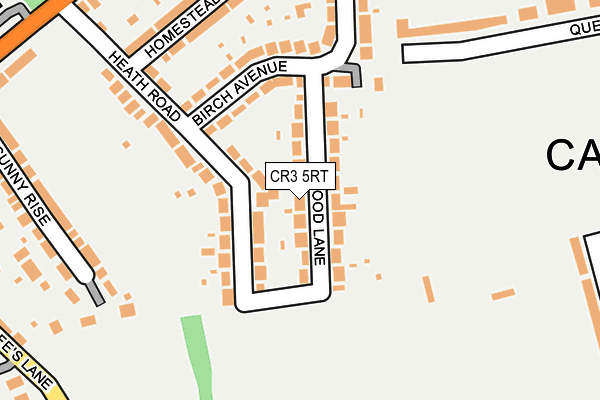 CR3 5RT map - OS OpenMap – Local (Ordnance Survey)