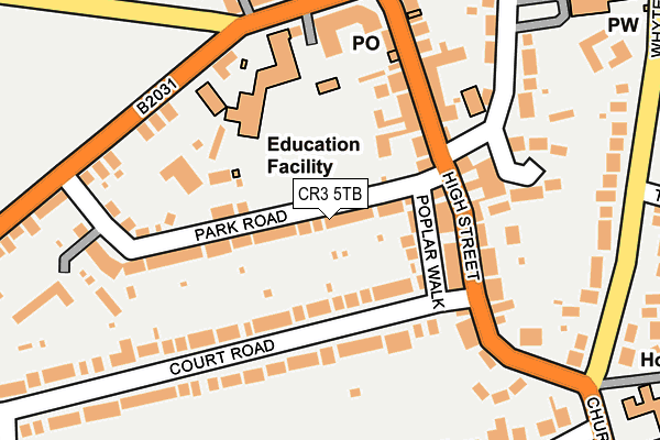 Map of CREED HOMES LIMITED at local scale