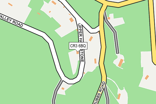 CR3 6BQ map - OS OpenMap – Local (Ordnance Survey)
