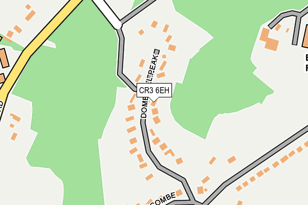 CR3 6EH map - OS OpenMap – Local (Ordnance Survey)