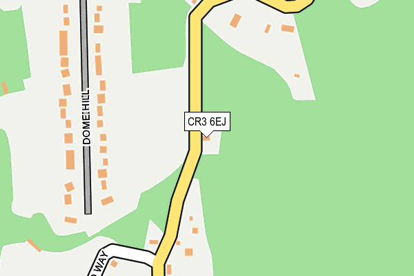 CR3 6EJ map - OS OpenMap – Local (Ordnance Survey)