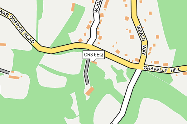 CR3 6EQ map - OS OpenMap – Local (Ordnance Survey)