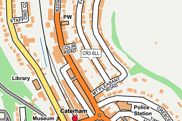 CR3 6LL map - OS OpenMap – Local (Ordnance Survey)