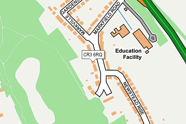 CR3 6RQ map - OS OpenMap – Local (Ordnance Survey)
