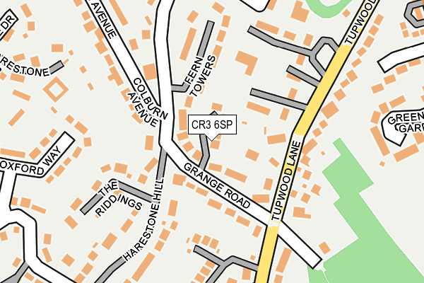 CR3 6SP map - OS OpenMap – Local (Ordnance Survey)