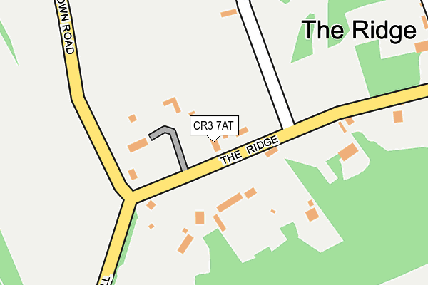 CR3 7AT map - OS OpenMap – Local (Ordnance Survey)