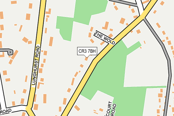 CR3 7BH map - OS OpenMap – Local (Ordnance Survey)