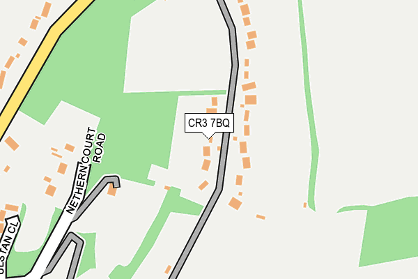 CR3 7BQ map - OS OpenMap – Local (Ordnance Survey)