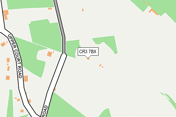 CR3 7BX map - OS OpenMap – Local (Ordnance Survey)