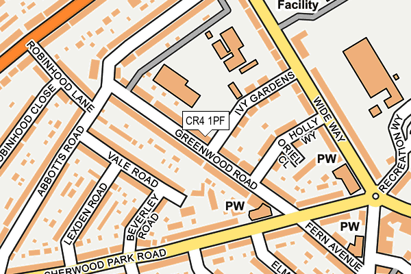 Map of FASTLINE PROPERTY SERVICES LTD at local scale