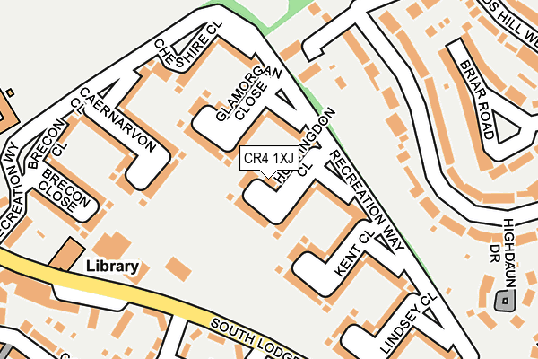 Map of K.A. NORTH WEST PROPERTY LIMITED at local scale