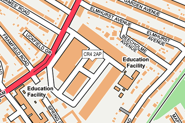 Map of LONDON ECO CLEANING EXPRESS LTD at local scale