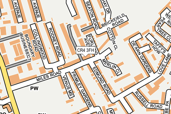 Map of SAMARAI LONDON LIMITED at local scale