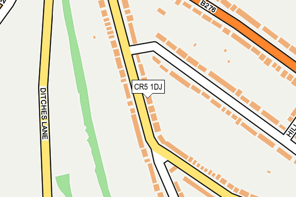 CR5 1DJ map - OS OpenMap – Local (Ordnance Survey)